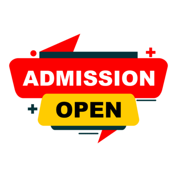pngtree admission open tag vector image transparent png image 6649947